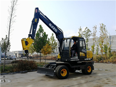 SJ80-9M輪式液壓挖掘機(jī)