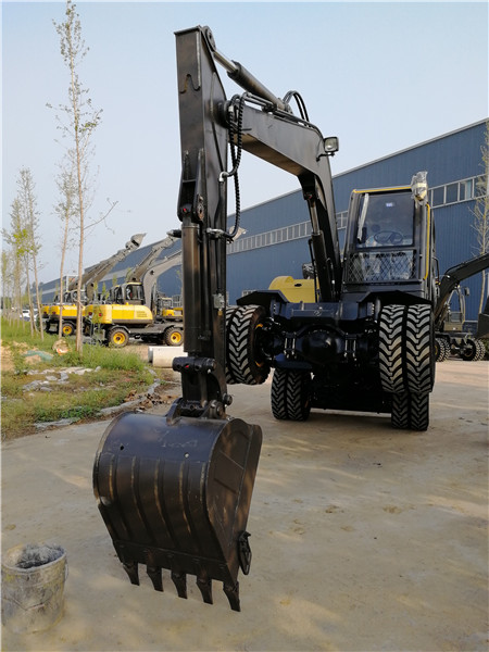 SJ80輪式液壓挖掘機